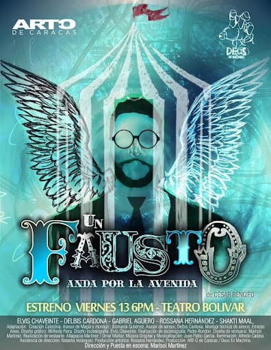 Póster de la obra Un Fausto anda por la Avenida