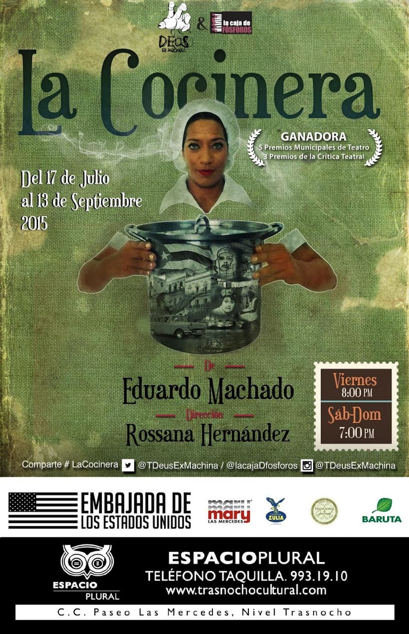 Póster de la obra La Cocinera