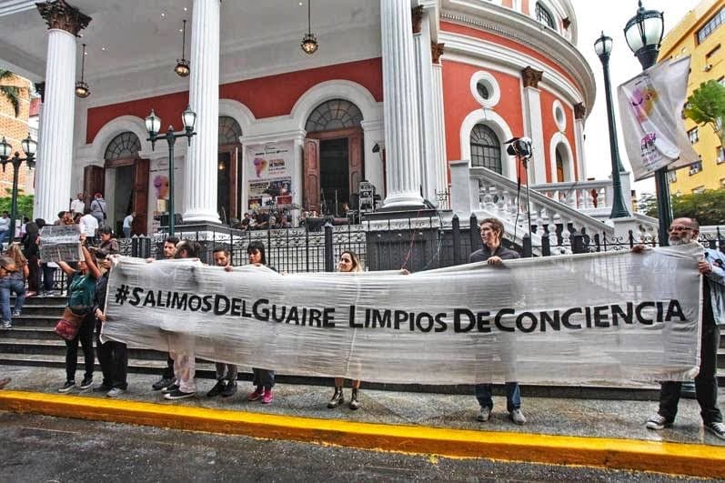 Póster de Salimos del Guaire Limpios de Conciencia