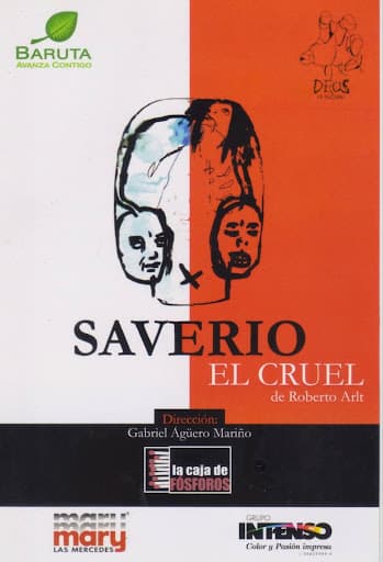 Póster de la obra Saverio, el Cruel